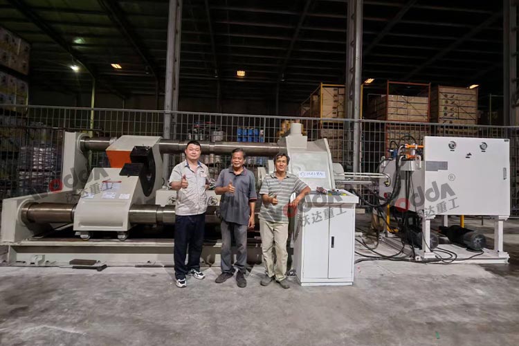 500噸火車輪軸壓裝機安裝現(xiàn)場